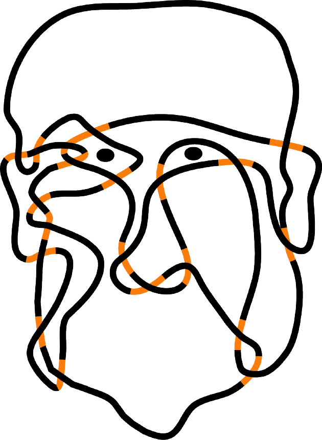 A Braid Clipart (630x861), Png Download