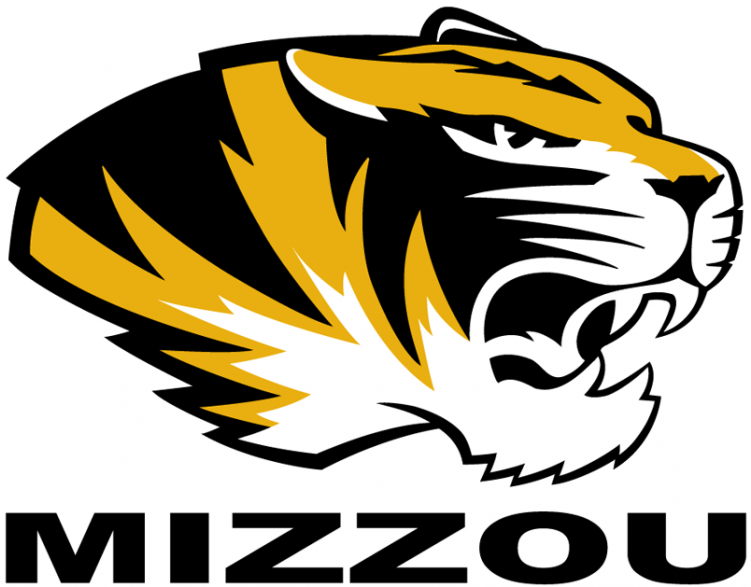 Missouri Tigers Iron On Stickers And Peel-off Decals - Missouri Tigers Logo Clipart (750x930), Png Download