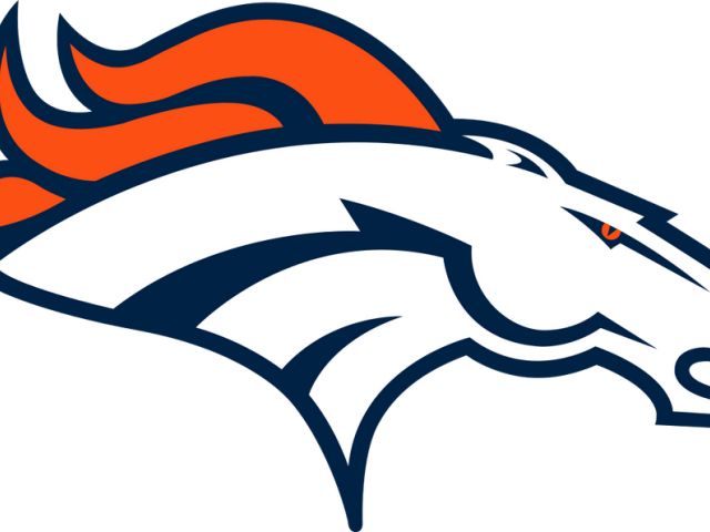 Denver Broncos Clipart Horse - Denver Broncos Football Logo Png Transparent Png (640x480), Png Download