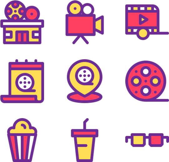 Cinema Clipart (600x564), Png Download