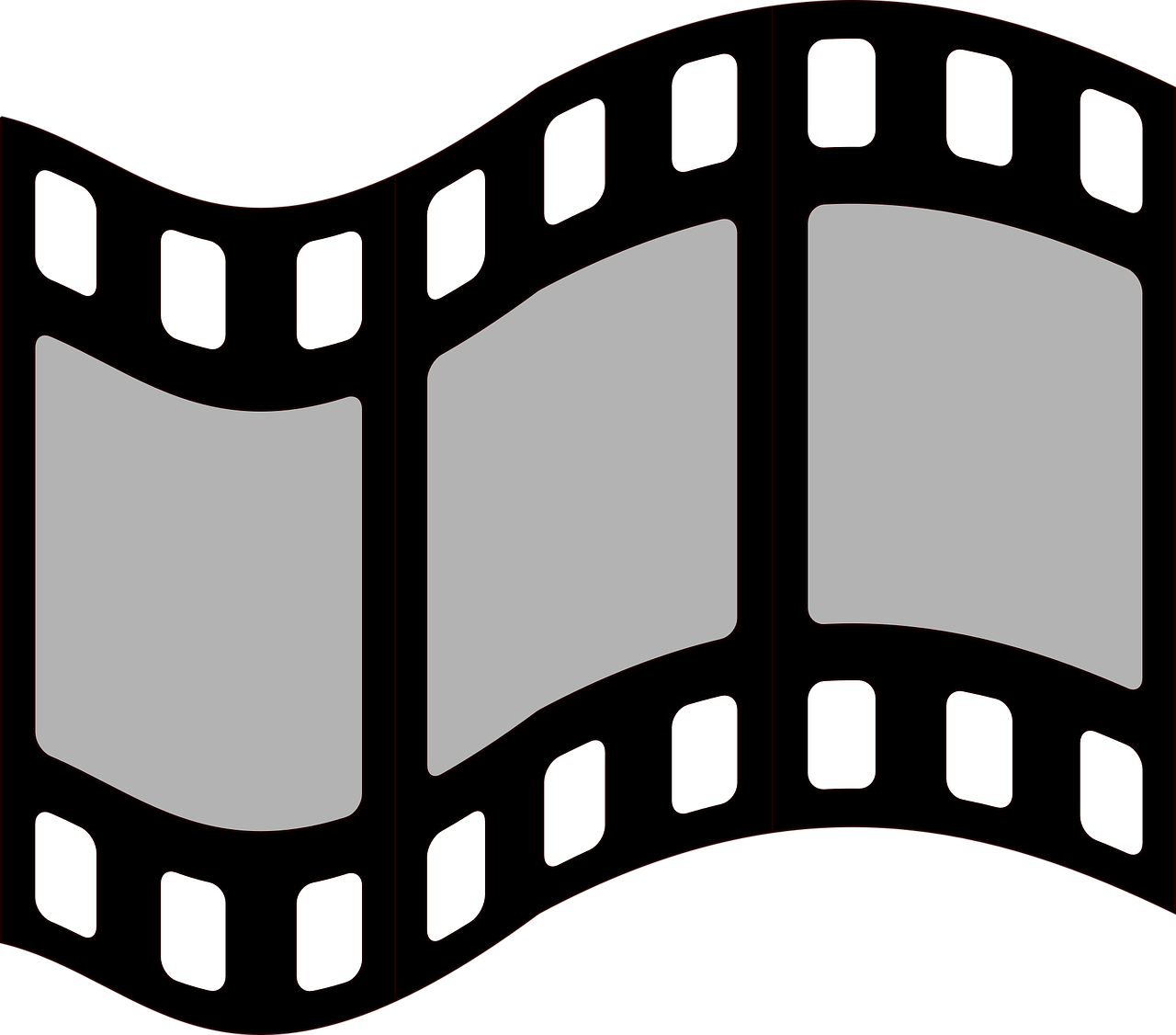 Clipart Of Movies, Movie A And Movie This - Png Download (1280x1126), Png Download