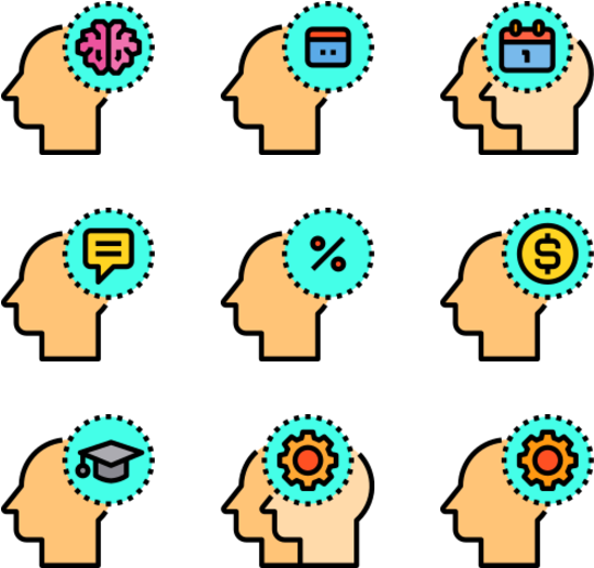 Personal Thinking Clipart (600x564), Png Download