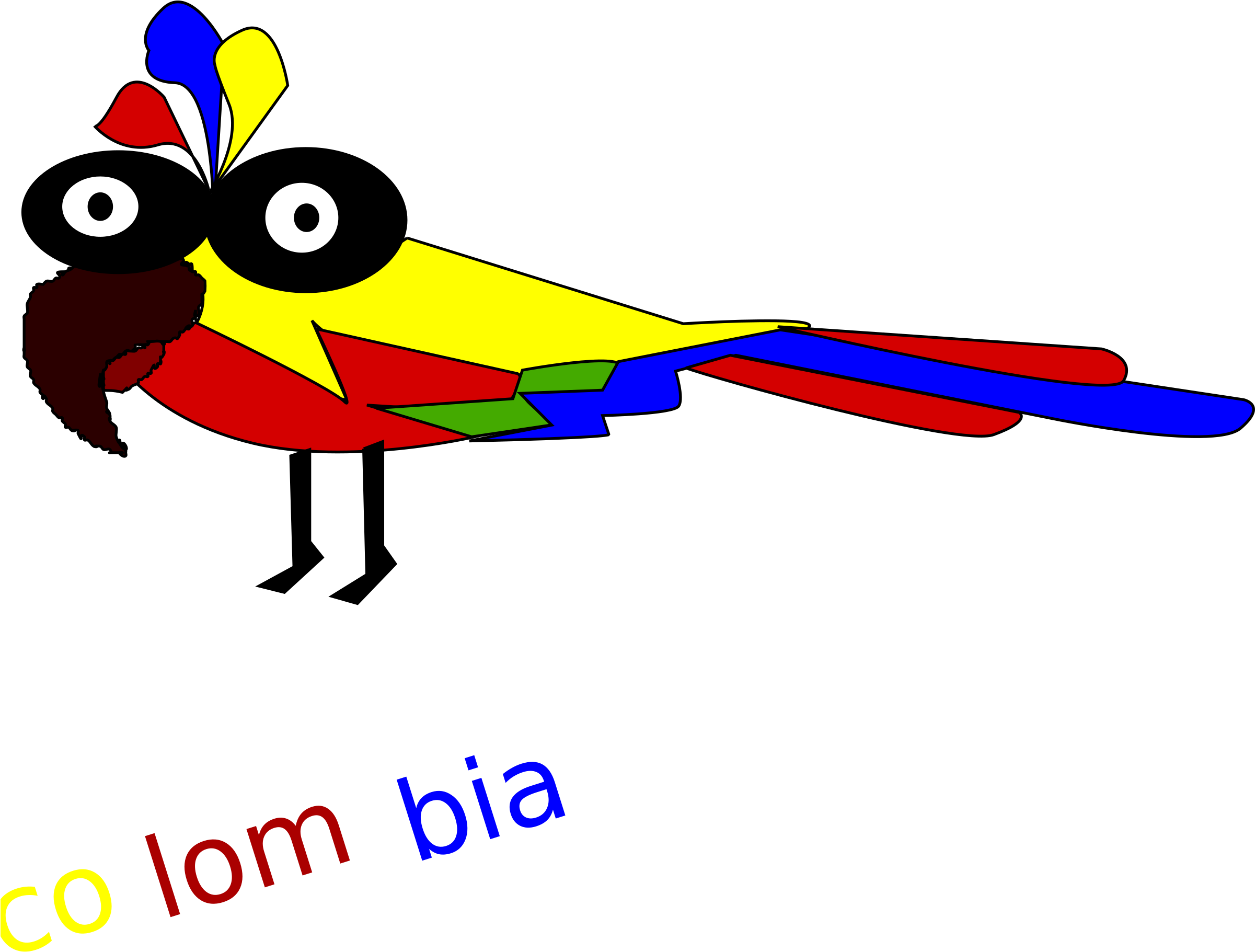 This Free Icons Png Design Of Colombia Es Pasión - Finch Clipart (2400x1834), Png Download
