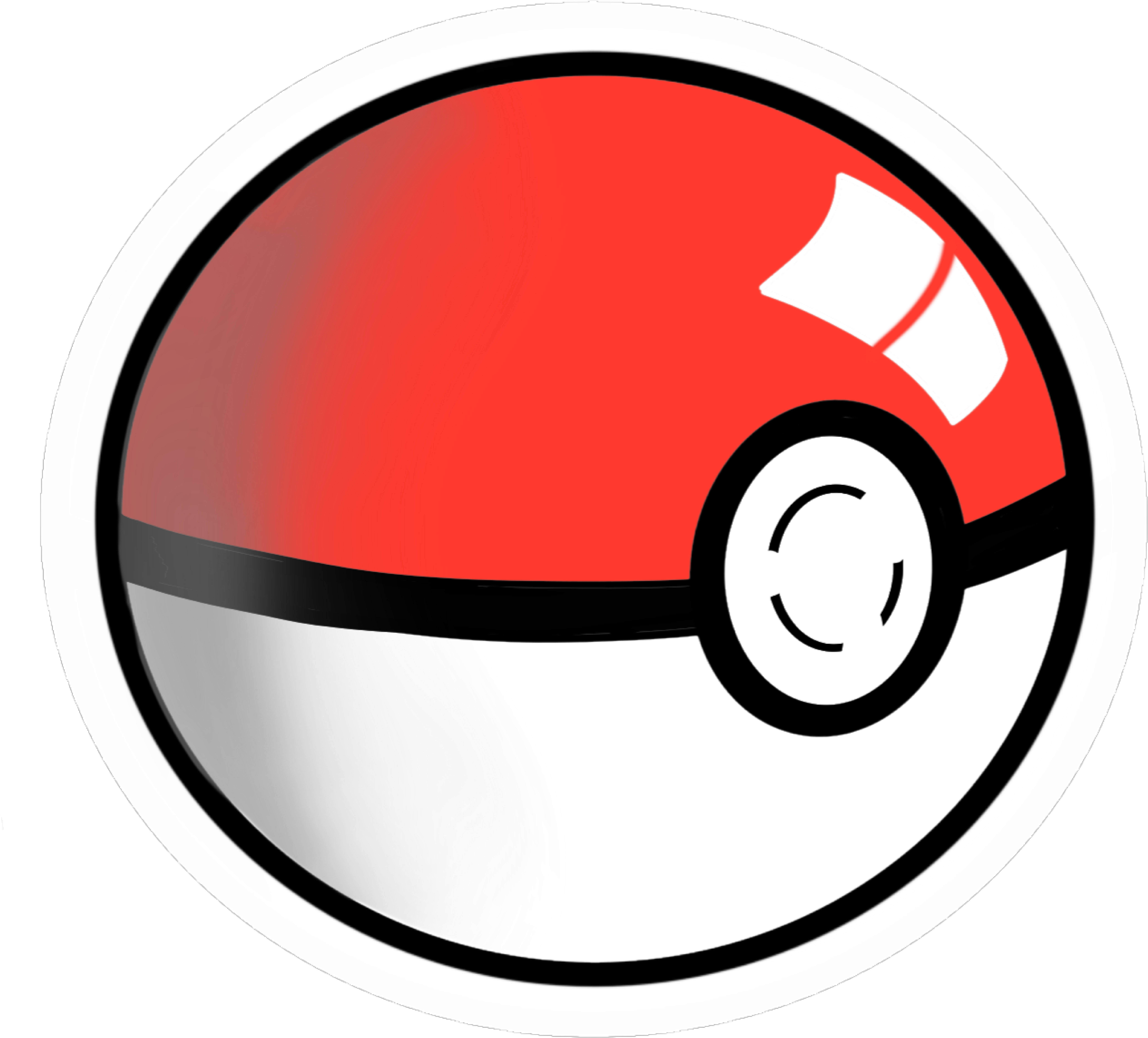 Image Of Pokemon Ball Clipart (8782x7640), Png Download