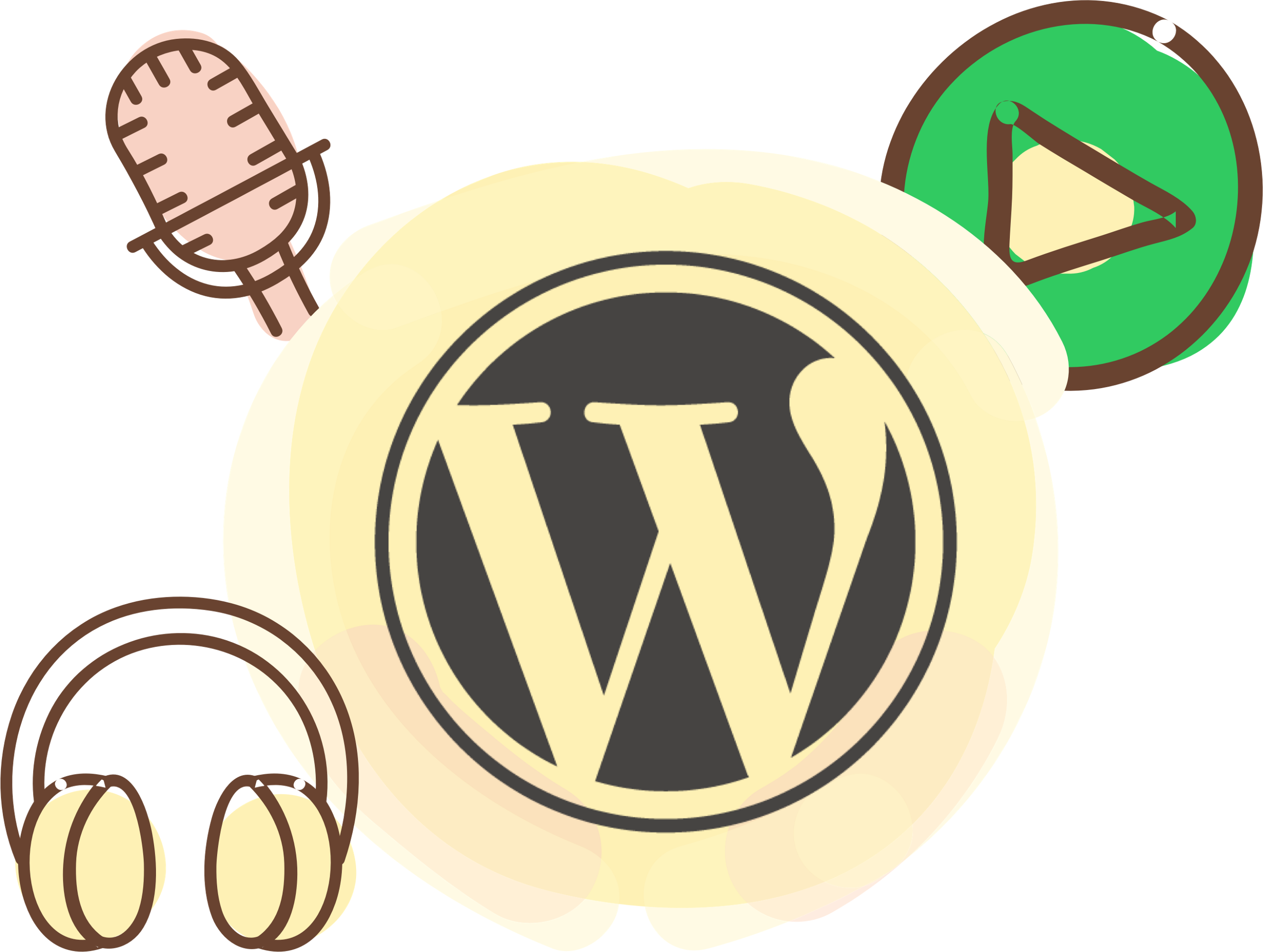 Wordpress Icon Clipart (2600x1960), Png Download