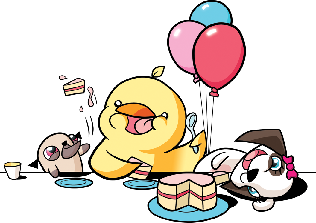 About The Creators - Cartoon Clipart (1056x747), Png Download