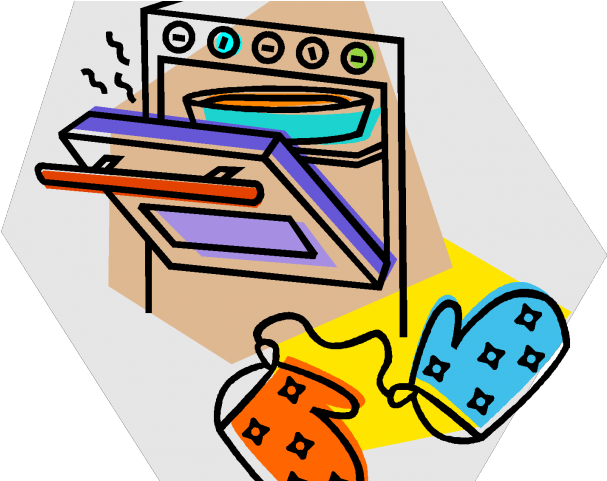 Oven Clipart Oven Temperature - Oven Clip Art - Png Download (640x480), Png Download