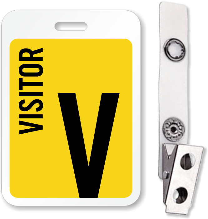 Badge Clip Id Tag - Badge - Png Download (713x800), Png Download