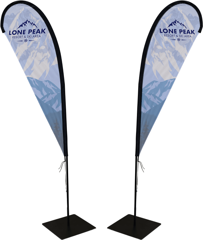 Teardrop Flag Options - Banner Clipart (977x924), Png Download