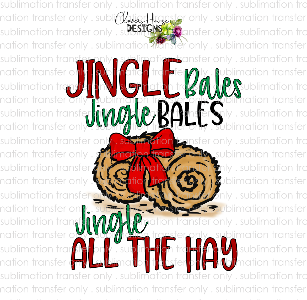 Jingle All The Hay - Poster Clipart (1170x1170), Png Download