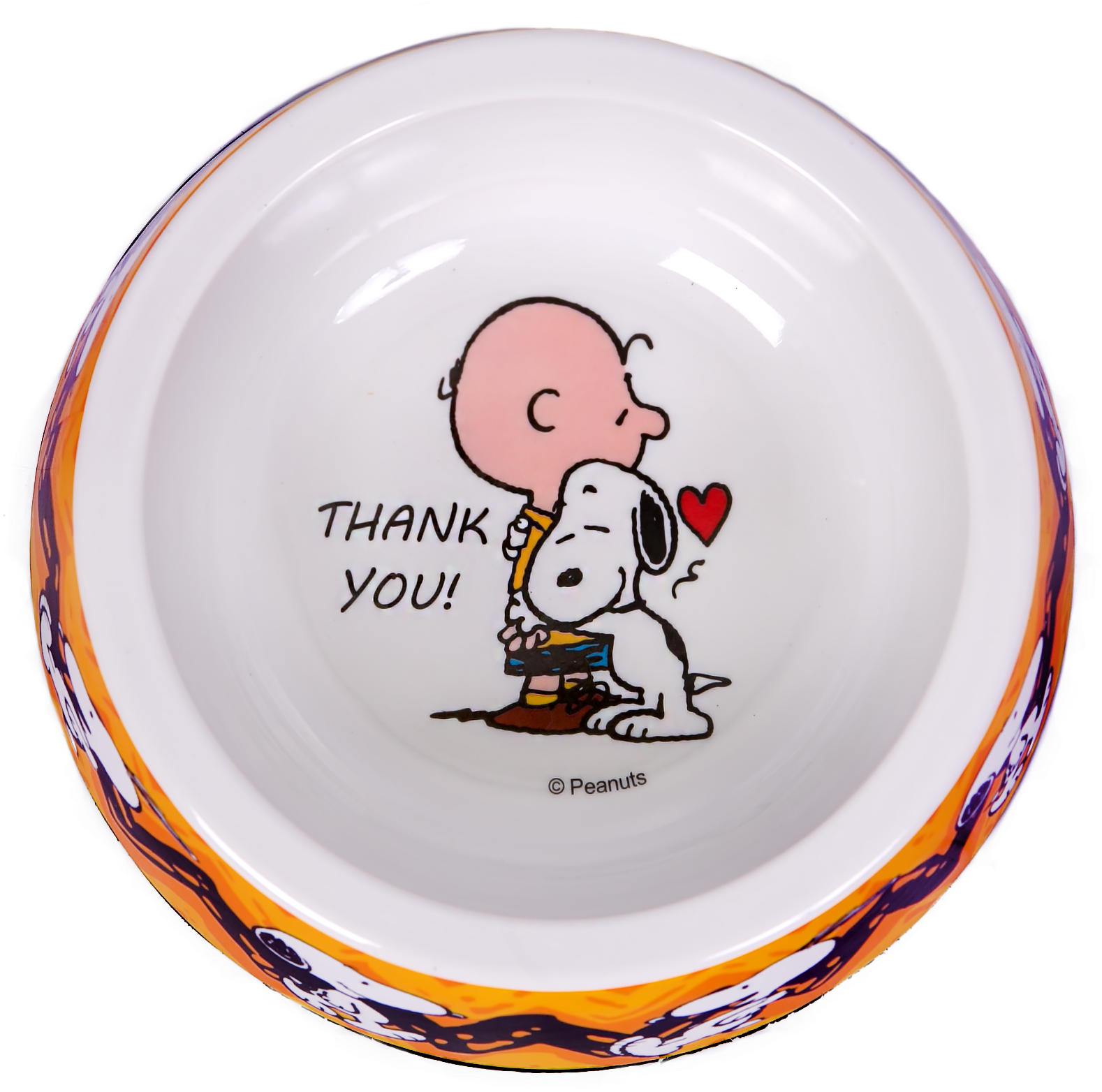 Bowl Melamine Snoopy Charlie Brown Bowl Melamine Snoopy - Plate Clipart (1942x1942), Png Download