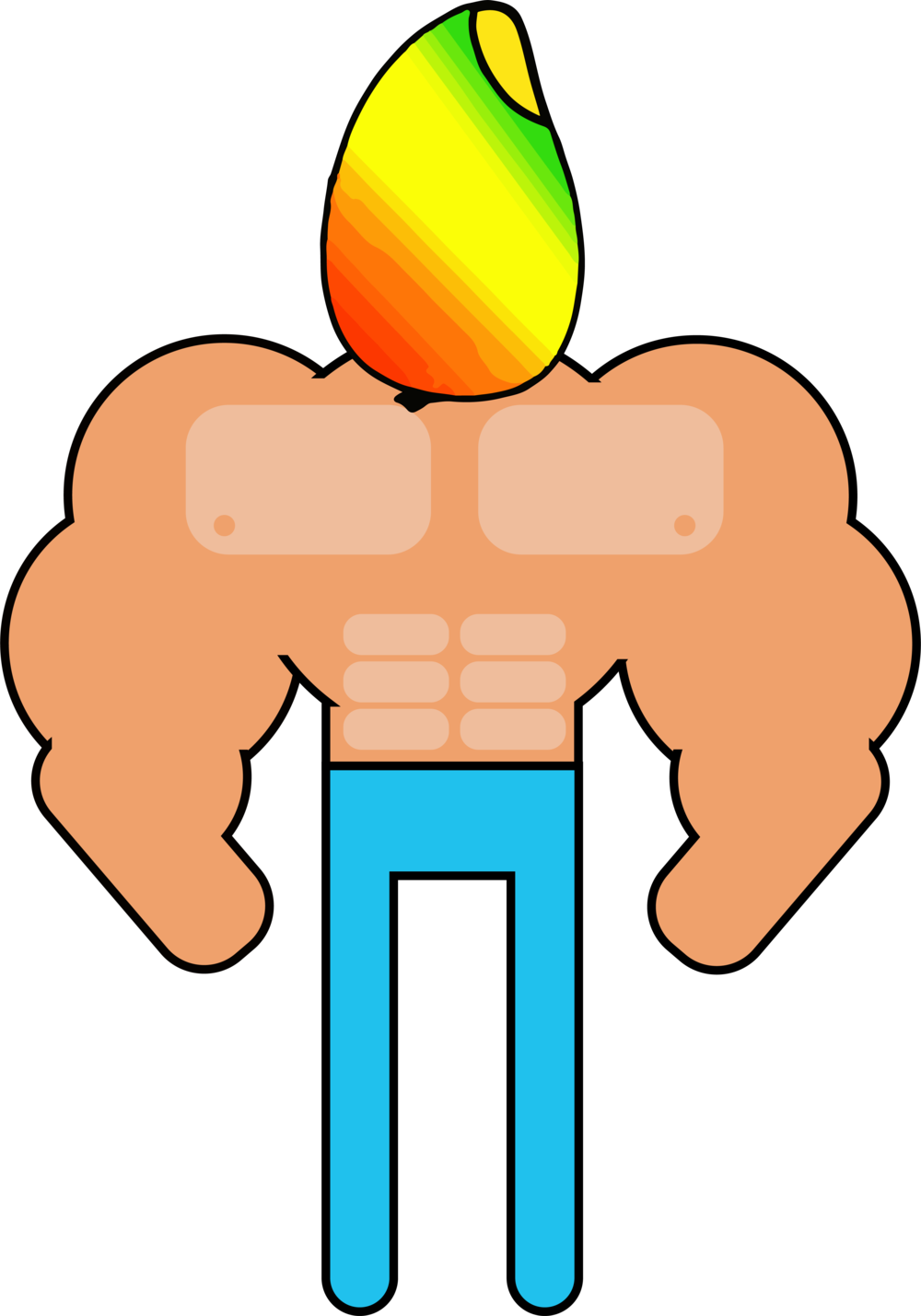 Ballskis Mango Man This Dude Is An Clipart (1000x1429), Png Download