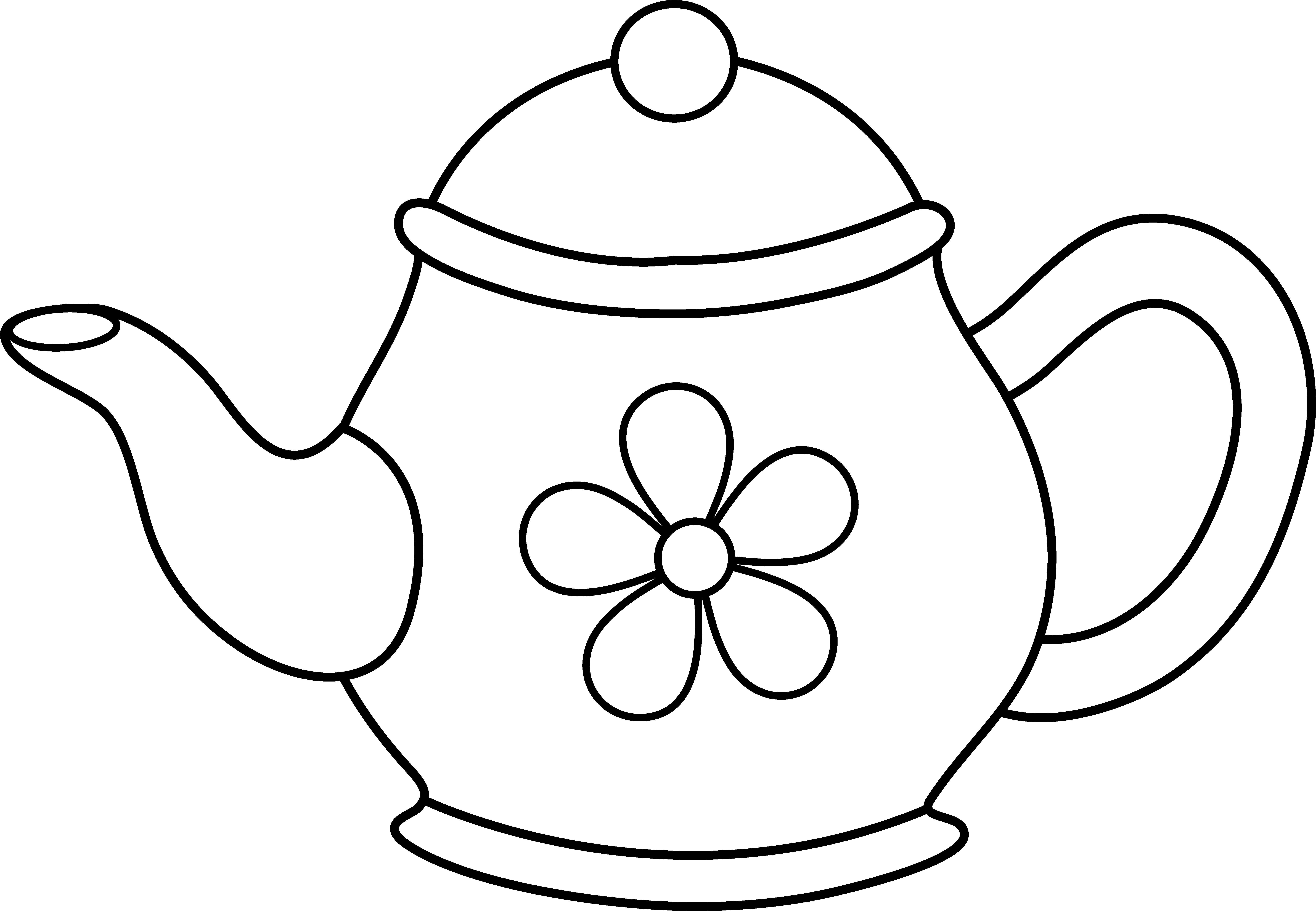 Tea Pot Clip Art - Png Download (768x532), Png Download