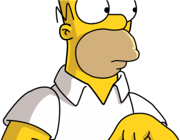 Wolverine Clipart Simpsons - Homer Simpson Faccia - Png Download (640x480), Png Download