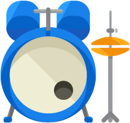 Drum Clipart Blue Drum - Circle - Png Download (640x480), Png Download