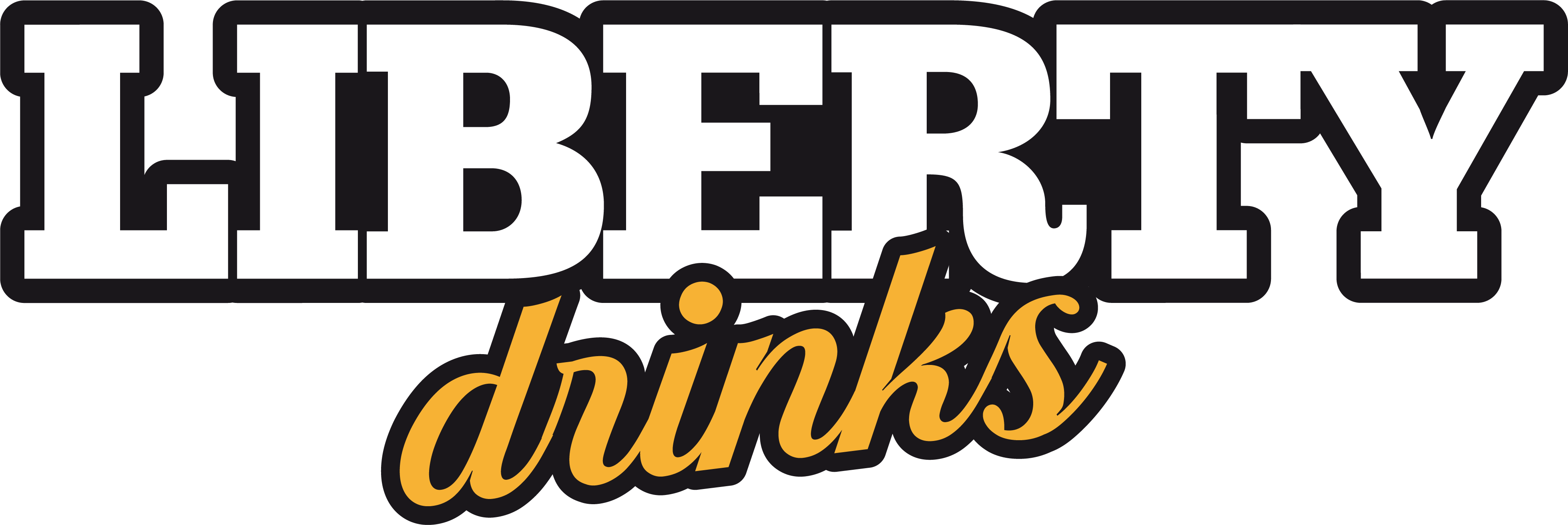 Liberty Drinks Clipart (3917x1312), Png Download