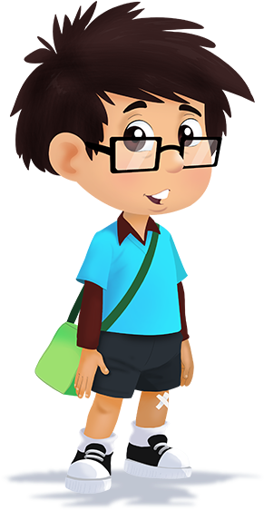 Aoz Cast Karim - Cartoon Clipart (468x755), Png Download