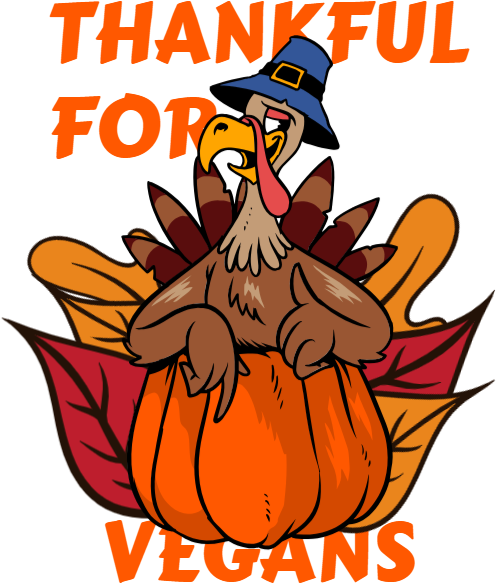 Thankful For Vegans Clipart (539x613), Png Download