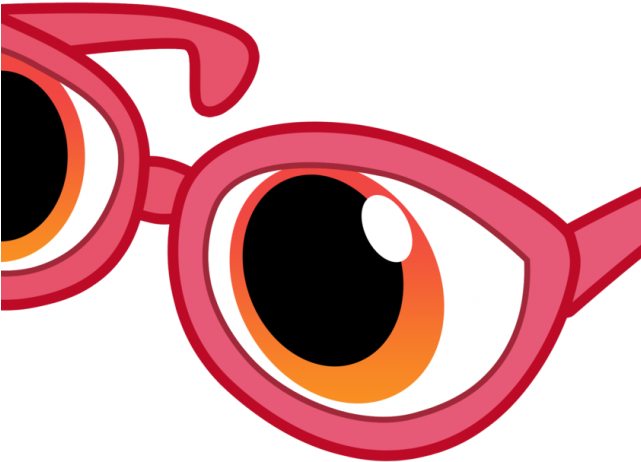 Vision Clipart Circle Glass - Eyes With Glasses Png Transparent Png (640x480), Png Download