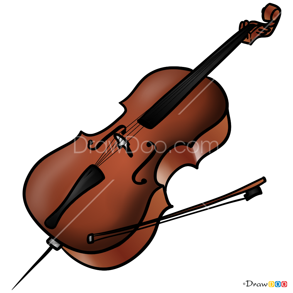 Violin Clipart (998x998), Png Download
