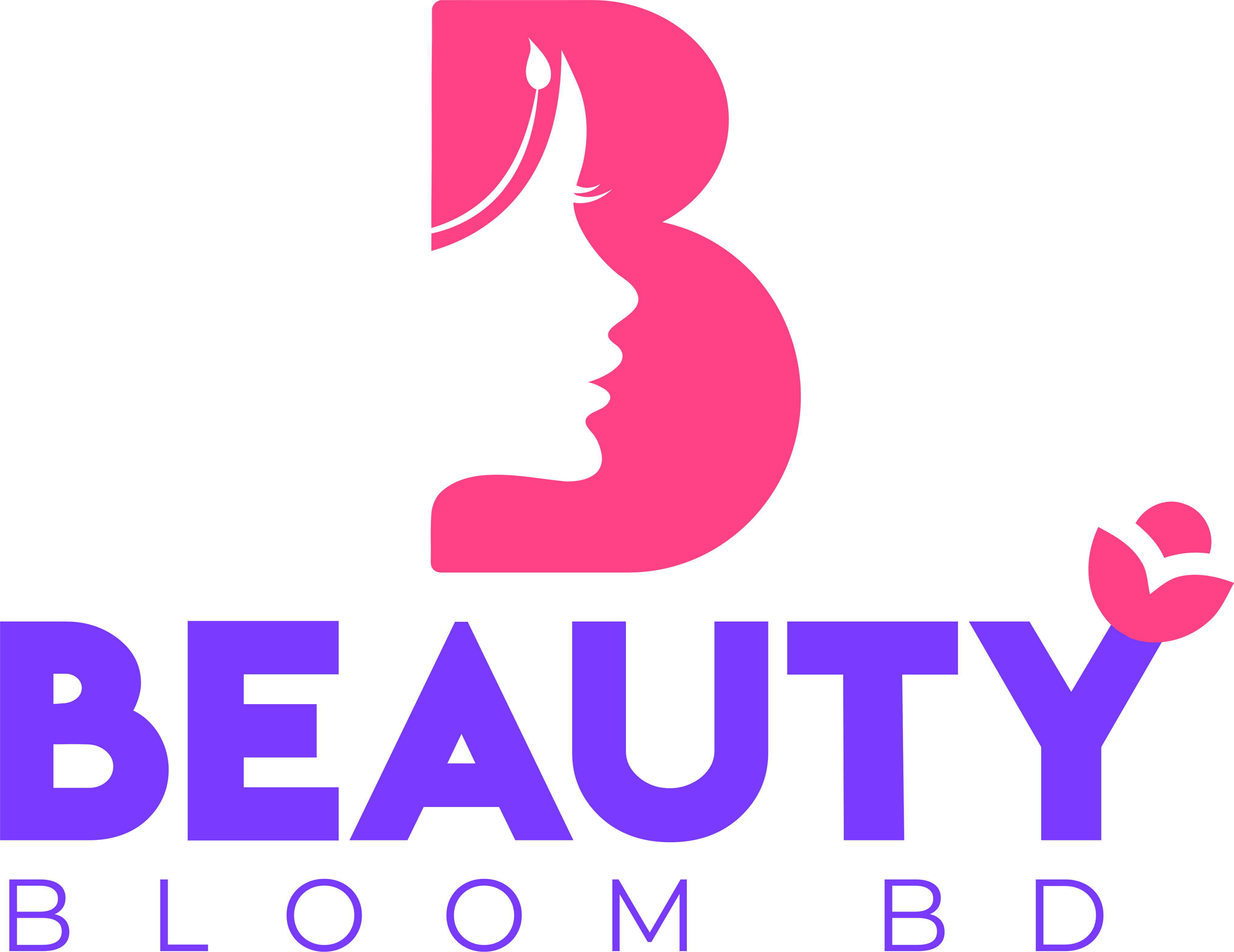 Beauty & Bloom Clipart (4065x3137), Png Download