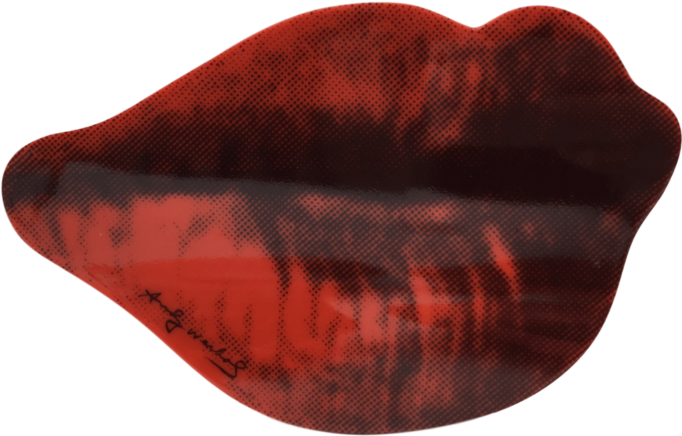 Marilyn Monroe Lip Trinket Dishes By Andy Warhol - Coin Purse Clipart (1024x1024), Png Download