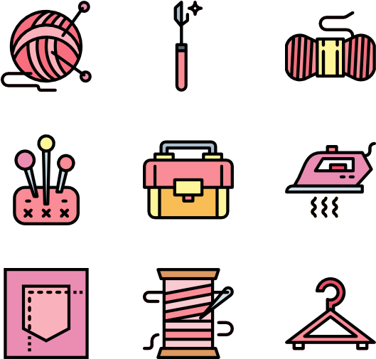 Sewing Clipart (600x564), Png Download