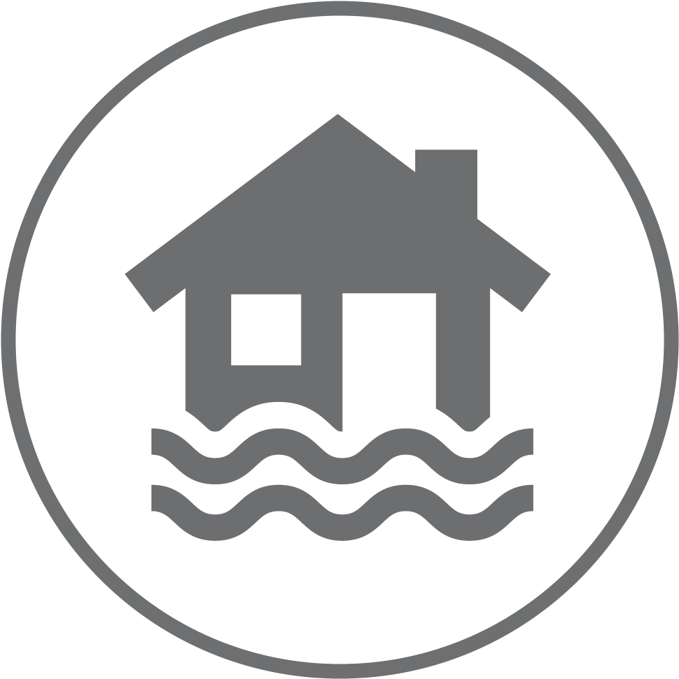 Flood Icon - Disaster Relief Operation Icon Clipart (1000x1000), Png Download