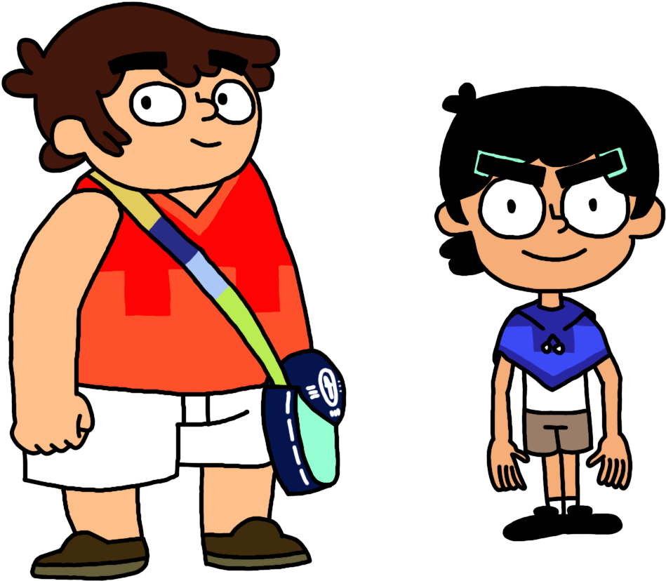 These 2 Total Opposite Half-brothers Search About The - Victor De Victor Y Valentino Clipart (1104x884), Png Download