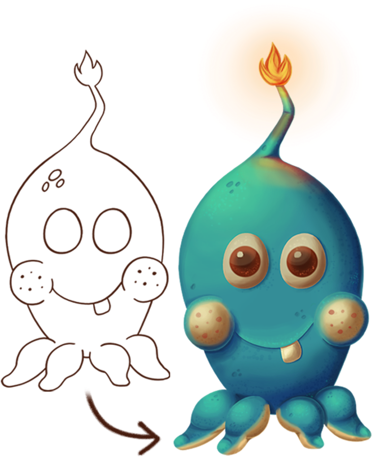 Ralph Graphic Dark Line Art During This Blog Post, - Cartoon Clipart (1000x1000), Png Download