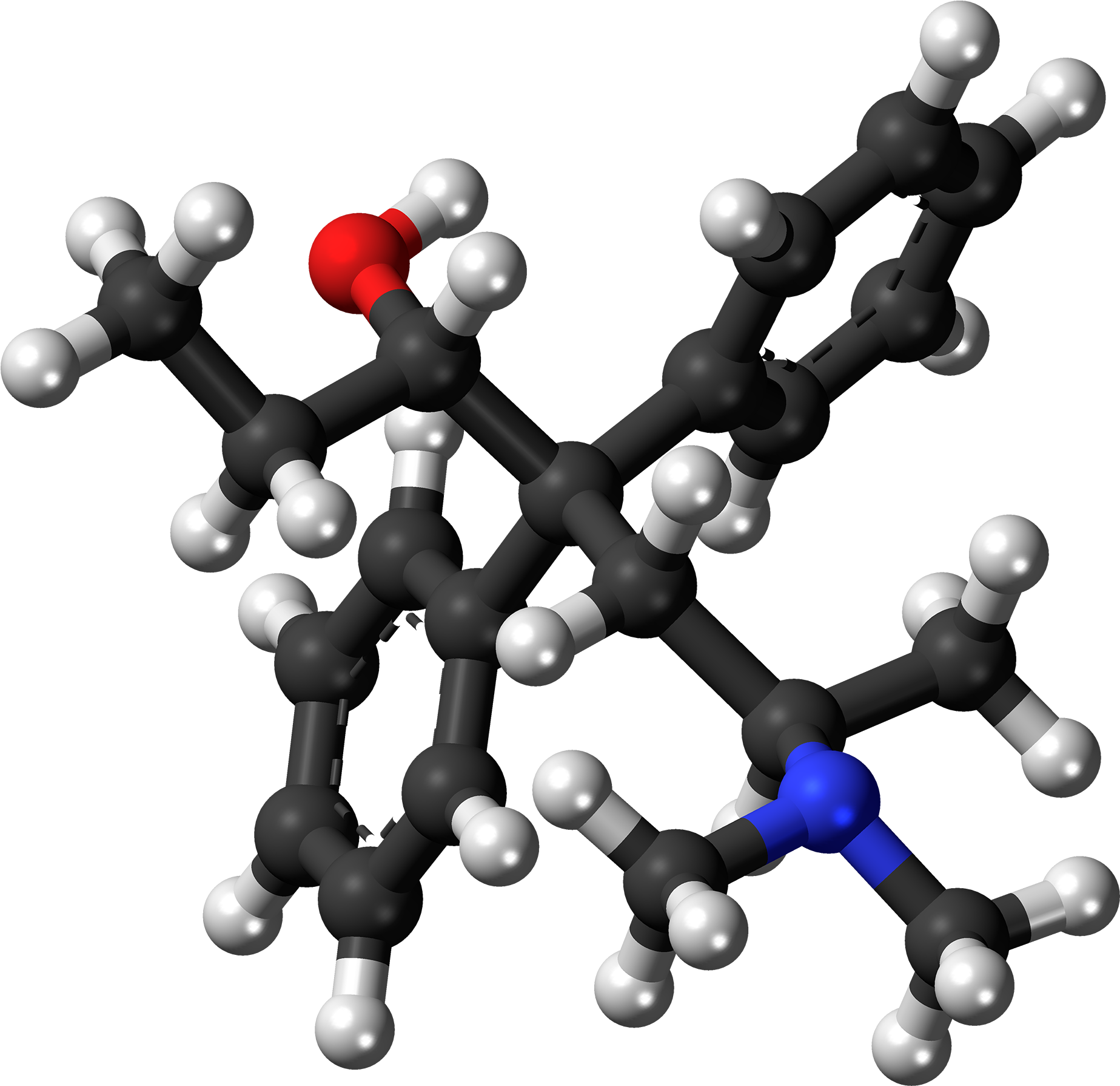 Betamethadol Molecule Ball - Illustration Clipart (2000x1942), Png Download