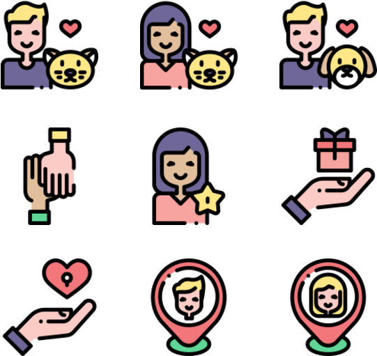 Friendship Clipart (600x564), Png Download