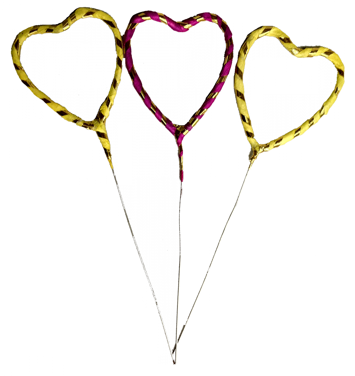 Heart Shape Sparklers, Valentine Day Sparklers, Wedding, Clipart (1207x1280), Png Download
