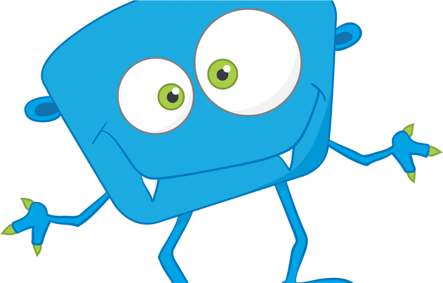 Cute Cartoon Monsters Png Clipart (1440x900), Png Download