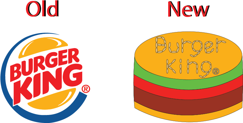Burger King Used The Colors Red, Yellow, And Blue Because - Burger King Clipart (785x408), Png Download