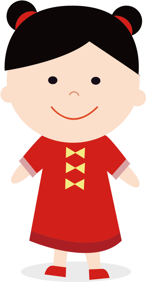 Mandarin Chinese-01 - Cartoon Clipart (1359x1809), Png Download