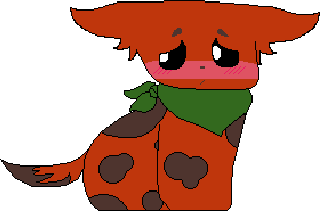 Puppy Dog W/ Spots By Robot Cat - Cartoon Clipart (1200x800), Png Download