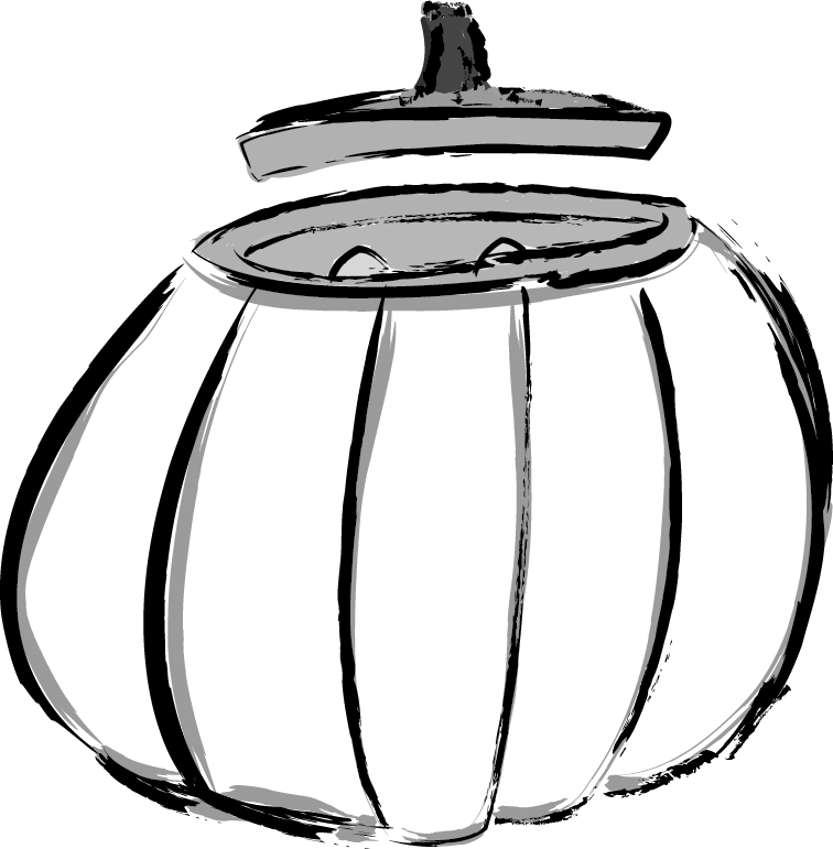 Haunted Happenings - Line Art Clipart (756x771), Png Download