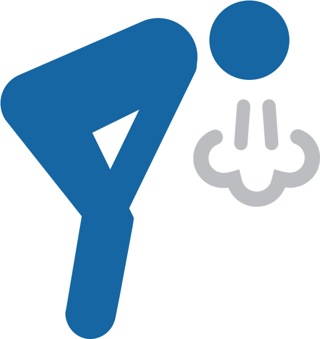 Uncontrolled Asthma Pictograph Clipart (700x700), Png Download