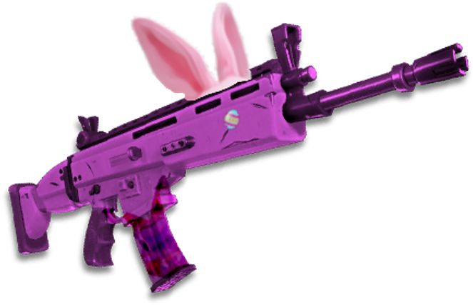 Fortnite Scar Png - Fortnite Purple Scar Png Clipart (1024x575), Png Download