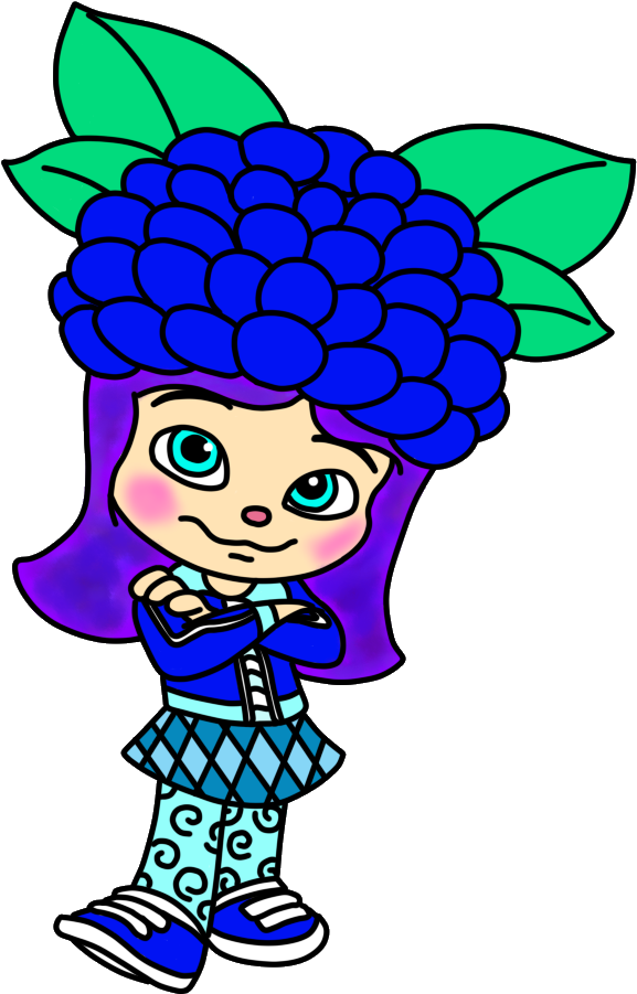 Bubbles O'raspgum Is A Character And Racer In Sugar - Cartoon Clipart (719x903), Png Download