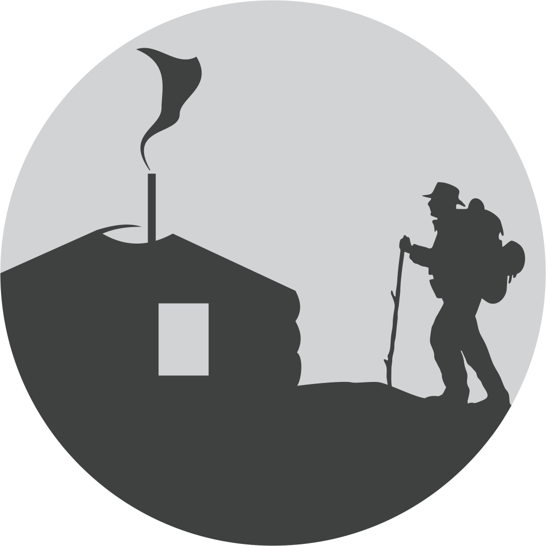 Home Stay - Silhouette Clipart (1065x1065), Png Download