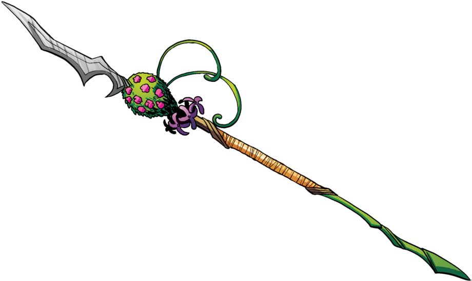 Lizalea Spear By Self-replica - Ranged Weapon Clipart (1024x614), Png Download