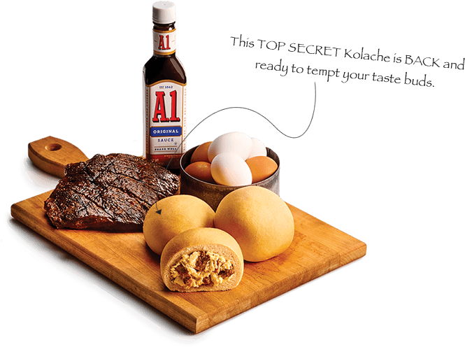 Steak And Eggs Png - Bun Clipart (800x500), Png Download