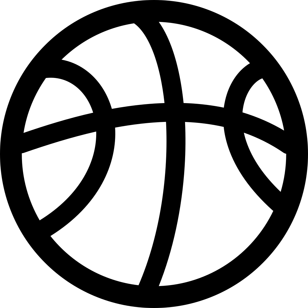 Png File Svg - Basketball Svg Icon Clipart (980x980), Png Download