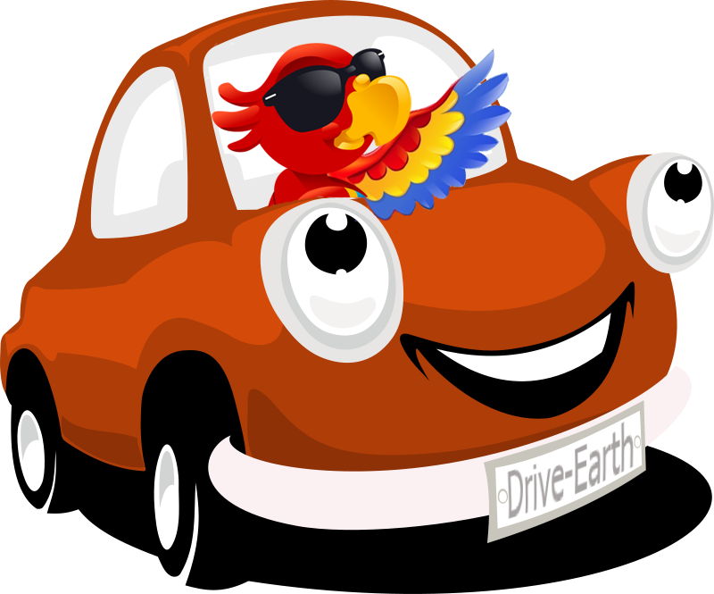 Png Red Cartoon Car Vector Clipart (800x665), Png Download