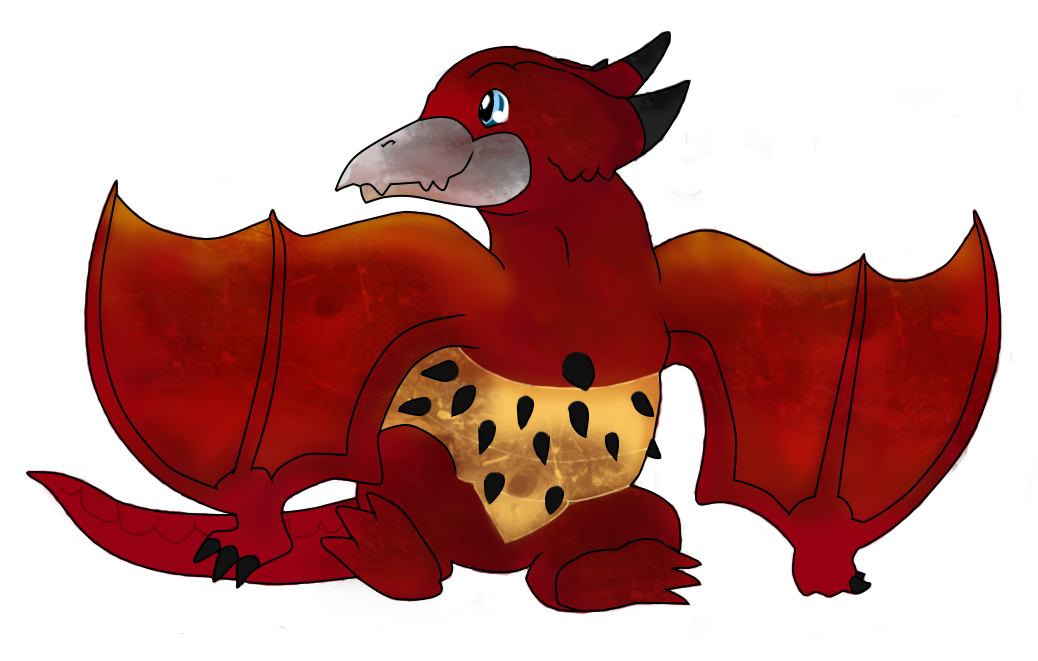 This Was A Collab With @panciraptor For A Dakaiju Project - Cartoon Clipart (1040x780), Png Download