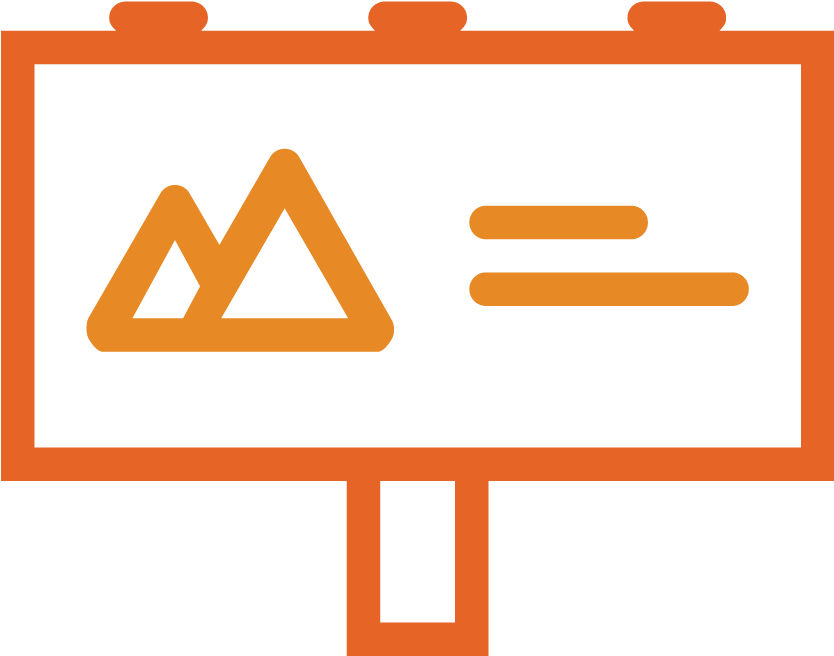 43-billboard Clipart (833x833), Png Download