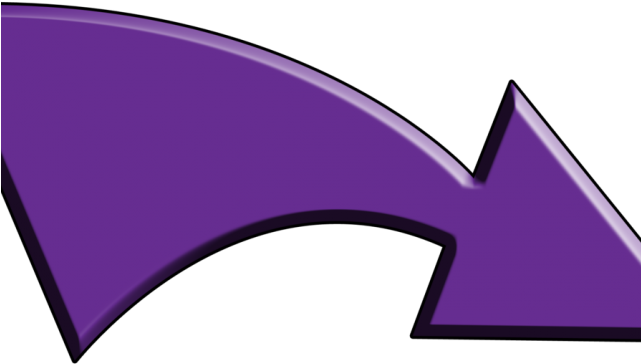 Violet Clipart Arrow - Purple Arrow Clip Art - Png Download (640x480), Png Download