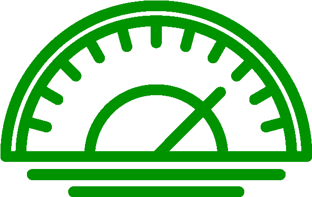 Dashboard Oversight View Progress At A Glance With - Velocity Data Icon Clipart (640x640), Png Download